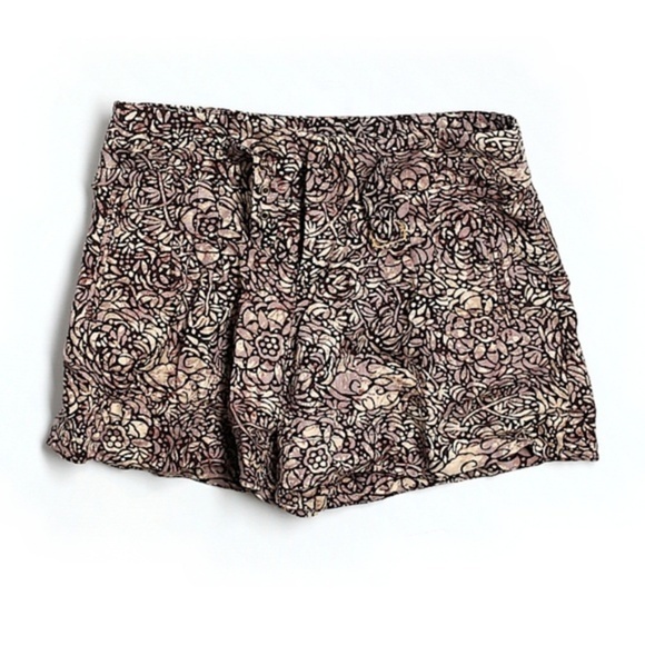 Urban Outfitters Pants - Urban Outfitters Brown Print Dress Shorts